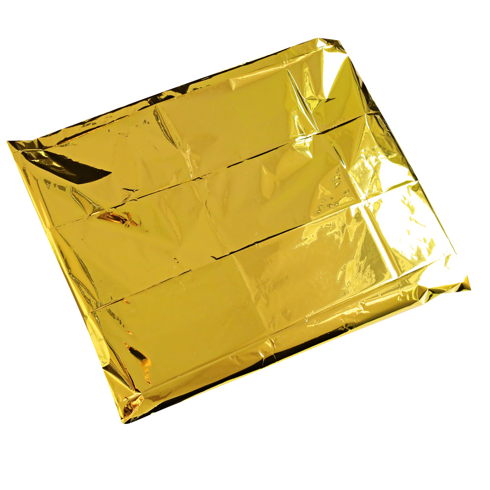 Rettungsdecke gold / silber 160x210cm, 1 Stück, PZN 4881919 - Struwwelpeter  Apotheke
