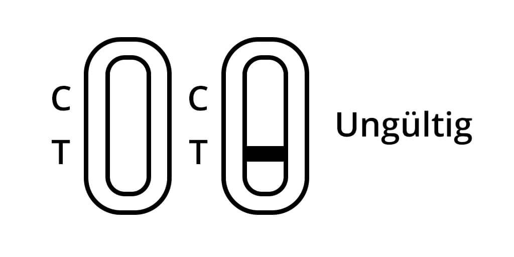 Cleartest Corona Virus Antigen Test, SARS-CoV-2, Nasaltest, Ungültig